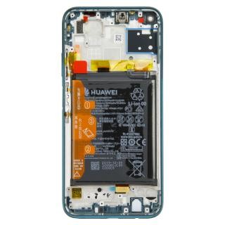 Huawei P40 lite (JNY-L21A) LCD Display Crush Grün