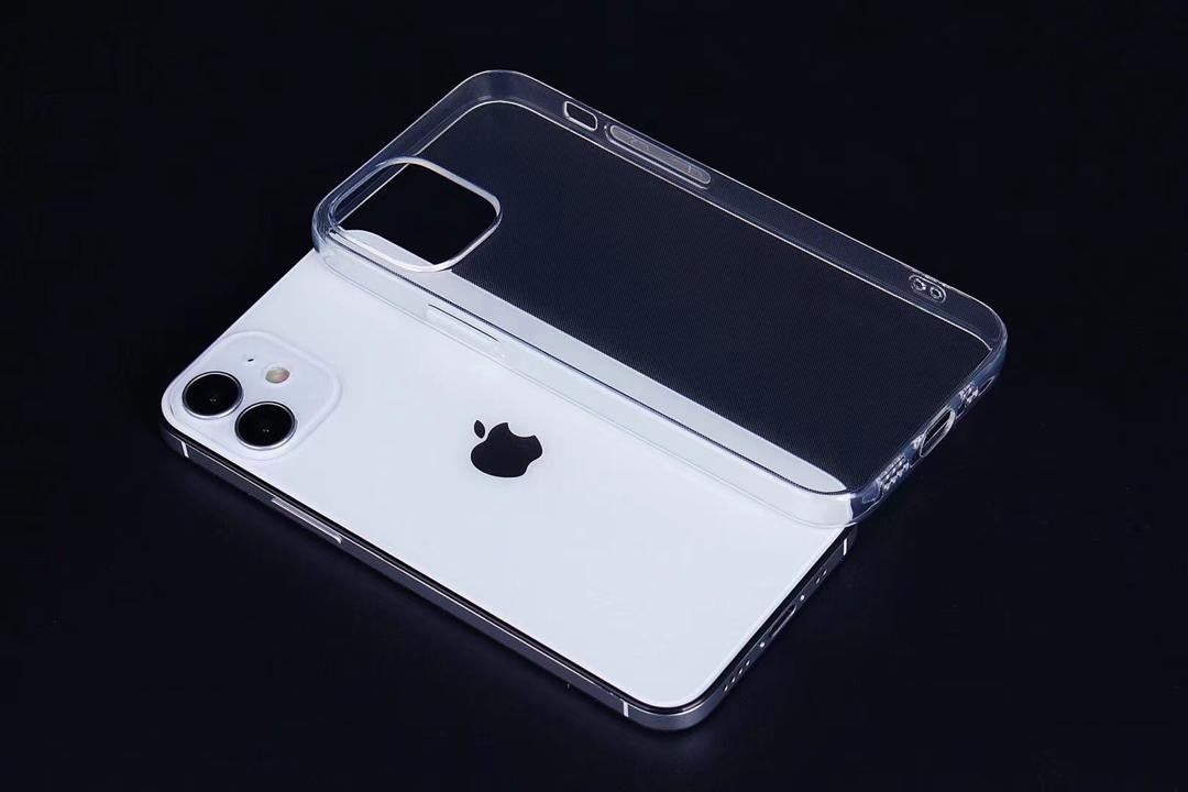 Transparenter Case freier Hybrid Stoss für iPhone 12 Pro