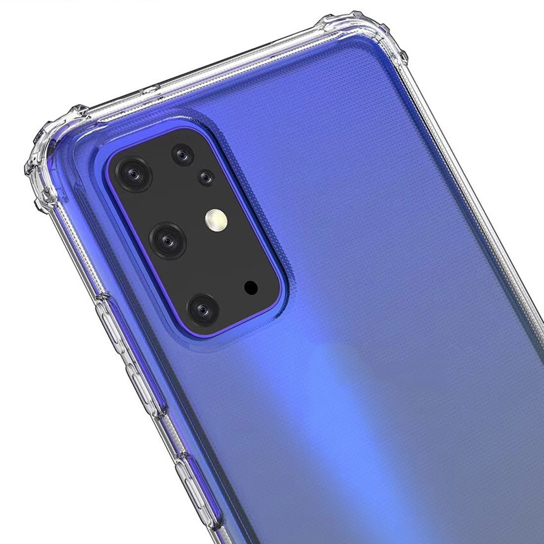 Galaxy S20 Plus Shockproof Transparent TPU Protective Case