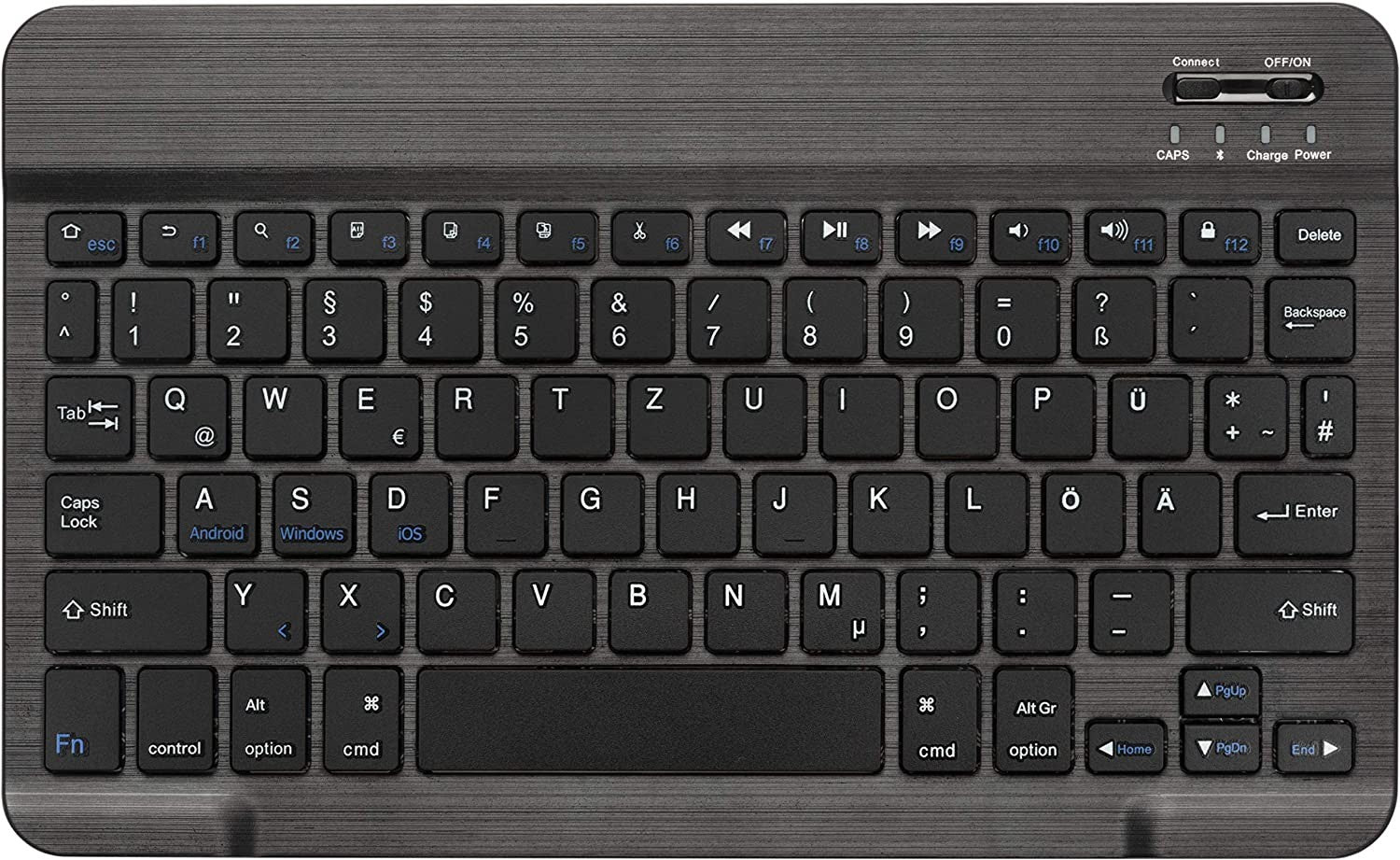 Gecko Tastatur Cover für Samsung Galaxy Tab A 10.5, qwertz
