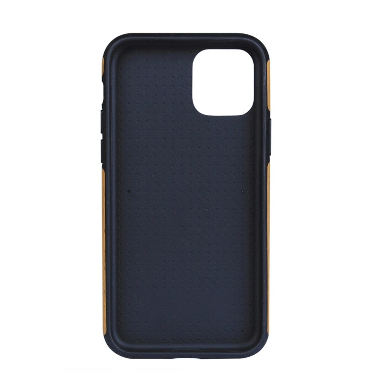 iPhone 12 Pro Wood Texture TPU Protective Case (Rotes Sandelholz)
