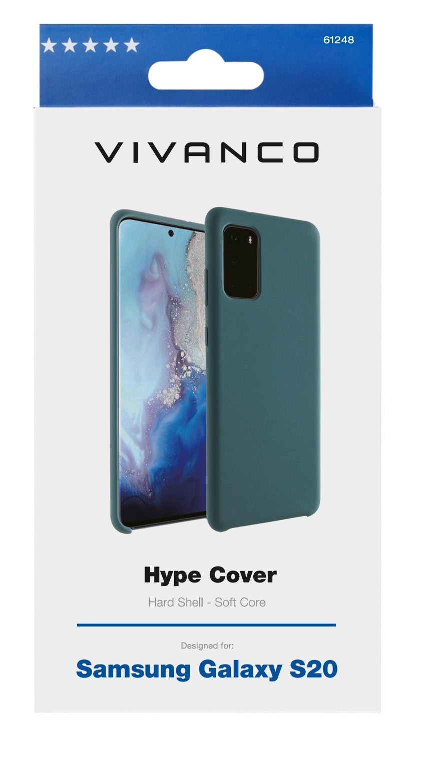 VIVANCO Hype Cover, Schutzhülle für Samsung Galaxy S20