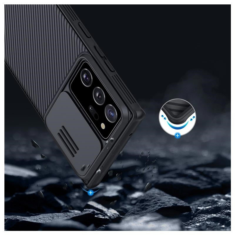 NILLKIN CAMSHIELD SAMSUNG GALAXY NOTE20 ULTRA HÜLLE - SCHWARZ