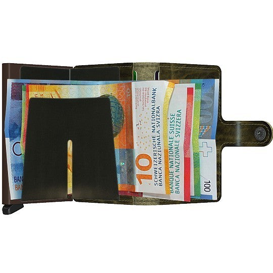 SECRID Miniwallet Dutch Martin olive