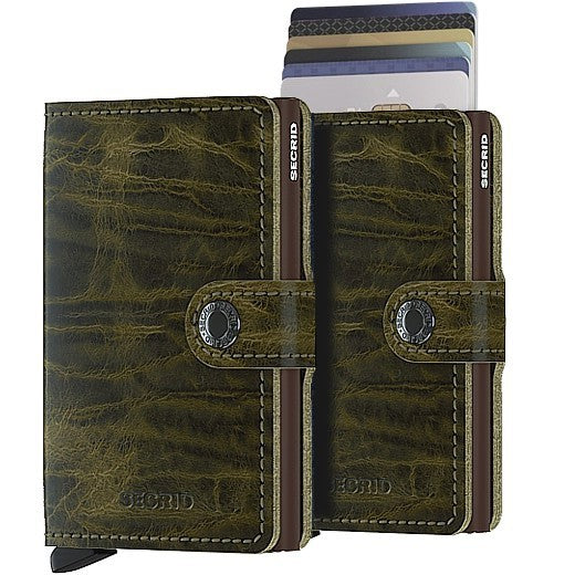 SECRID Miniwallet Dutch Martin olive