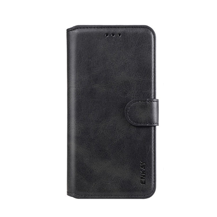 Samsung Galaxy S20 FE / S20 Lite Magnetic Flip Leder Case mit Holder & Card Slots & Wallet Schwarz