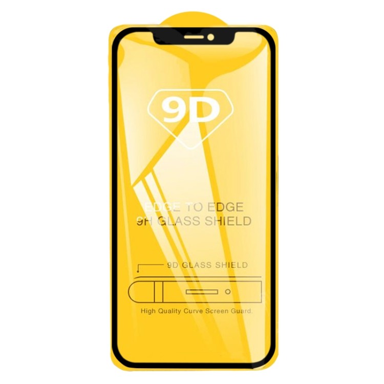 9D Full Glue Full Screen Tempered Glass Film für iPhone 12 Pro Max