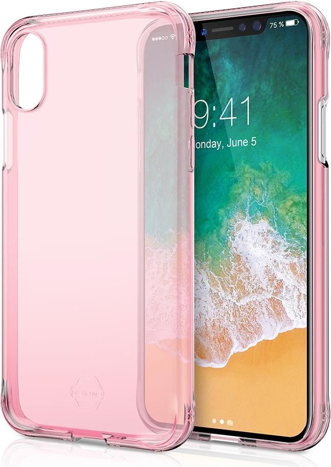 ITSkins - iPhone Xs / X Zero Jel Schutz Hardcase Hülle (Fallschutz 1 Meter) - Transparent