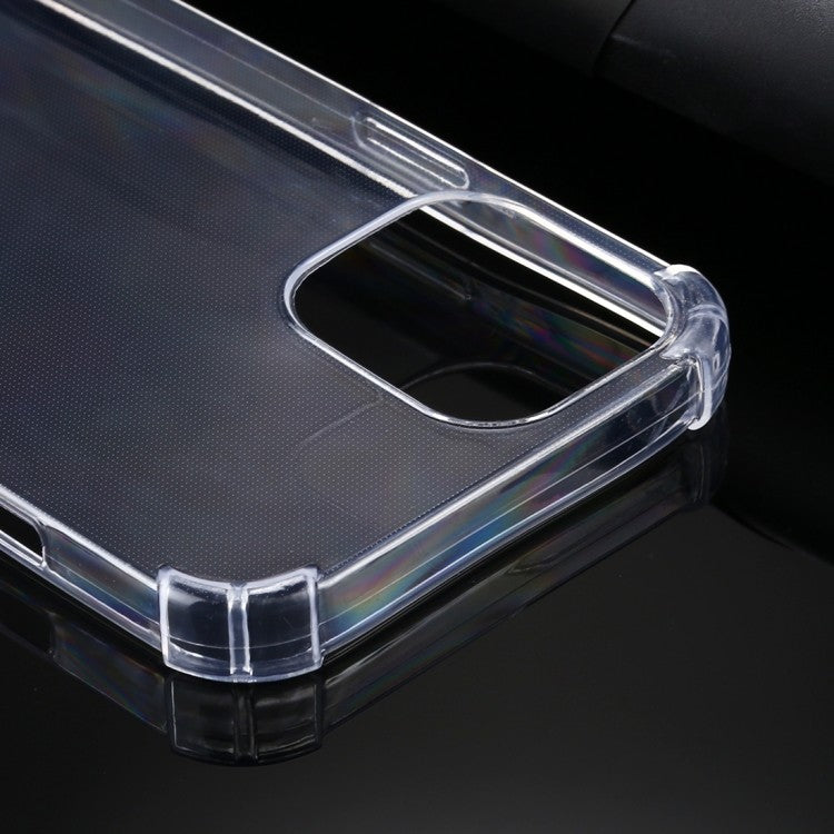 iPhone 12 Pro Max Ultra-Dünne TPU-Hülle und Anti-Drop (transparent)