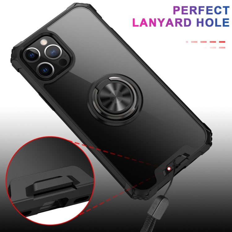 iPhone 12 Pro Max Ring Hülle + KFZ Handy Halterung