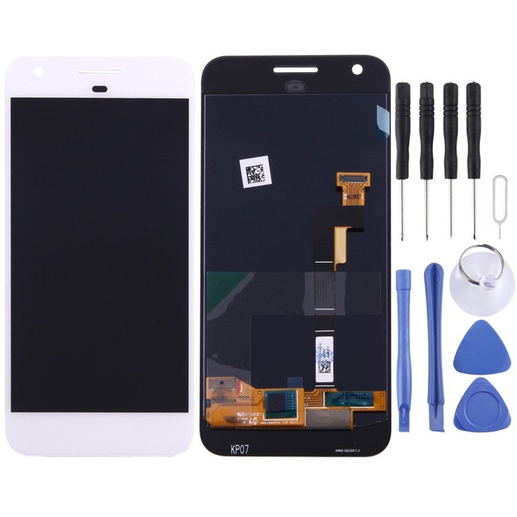 Google Pixel / Nexus S1 LCD Display Bildschrim in weiss