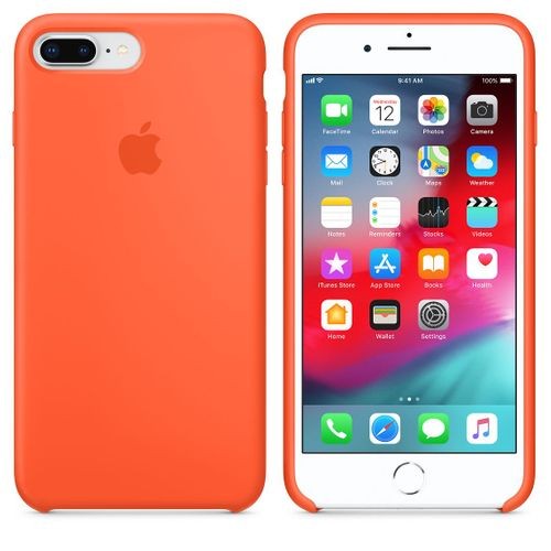 iPhone 7 Plus / 8 Plus Silikon Case Orange