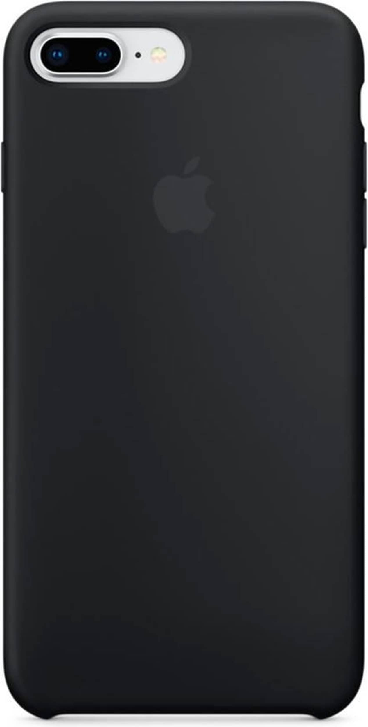 iPhone 7 Plus / 8 Plus Silikon Case Schwarz