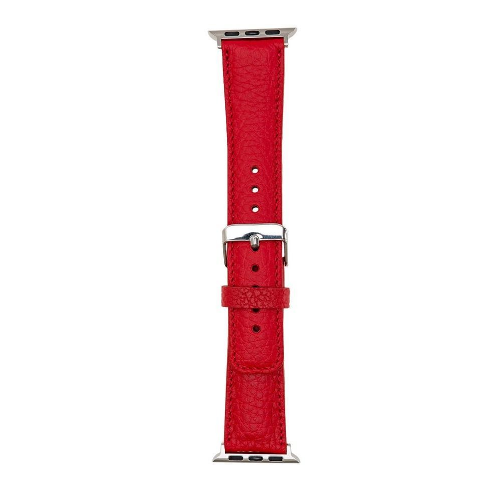 Bouletta Lederarmband für Applewatch 42mm / 44 mm - Rot