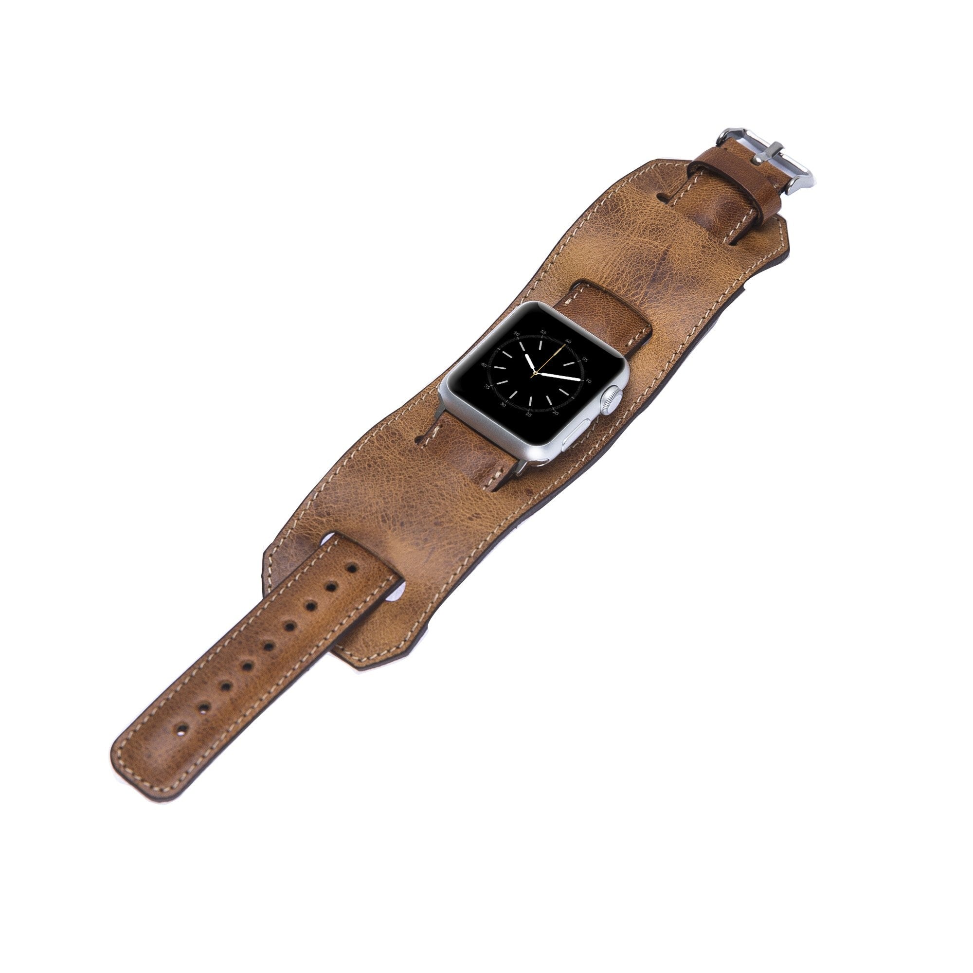 Bouletta Lederarmband für Applewatch 38mm / 40 mm - Braun