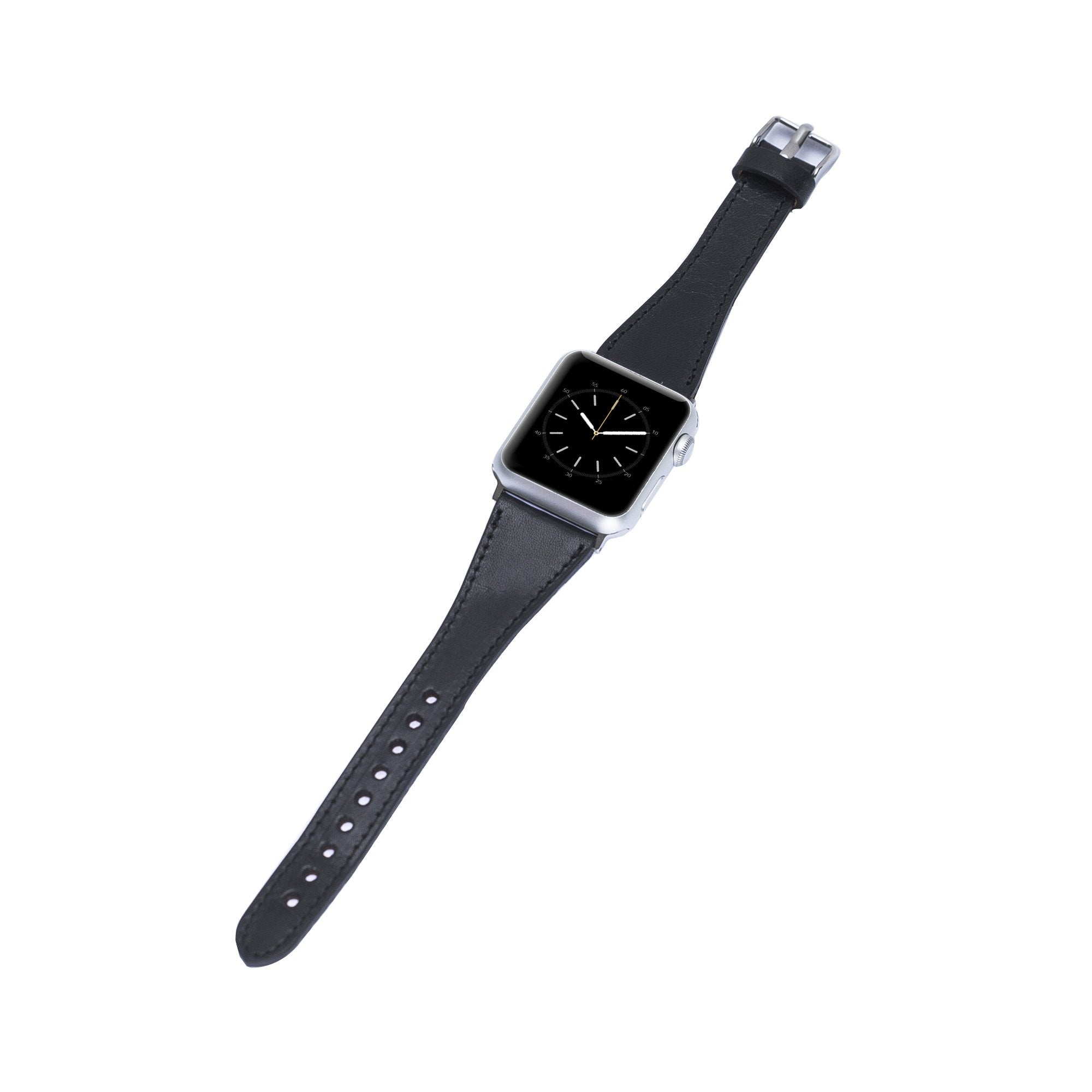 Bouletta Lederarmband für Applewatch 38mm / 40 mm - Schwarz