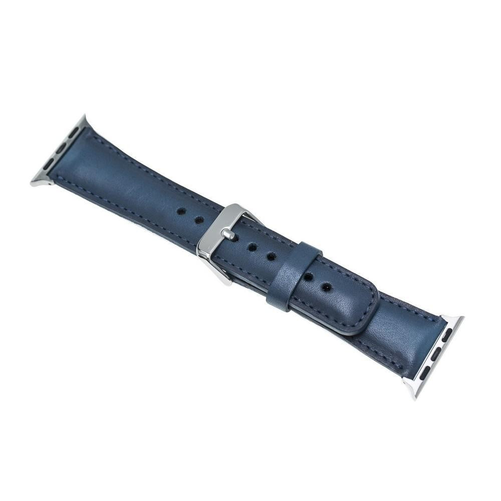 Bouletta Leder Watch Gurt für Apple Watch 42mm / 44mm - BRN Burnt Blau