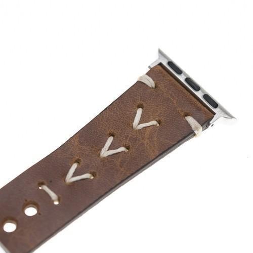 Bouletta Leder Watch Gurt für Apple Watch 42mm / 44 mm - Vegetal Braun