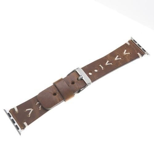 Bouletta Leder Watch Gurt für Apple Watch 42mm / 44 mm - Vegetal Braun