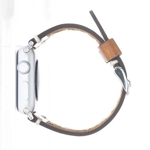 Bouletta Leder Watch Gurt für Apple Watch 42mm / 44 mm - Vegetal Braun