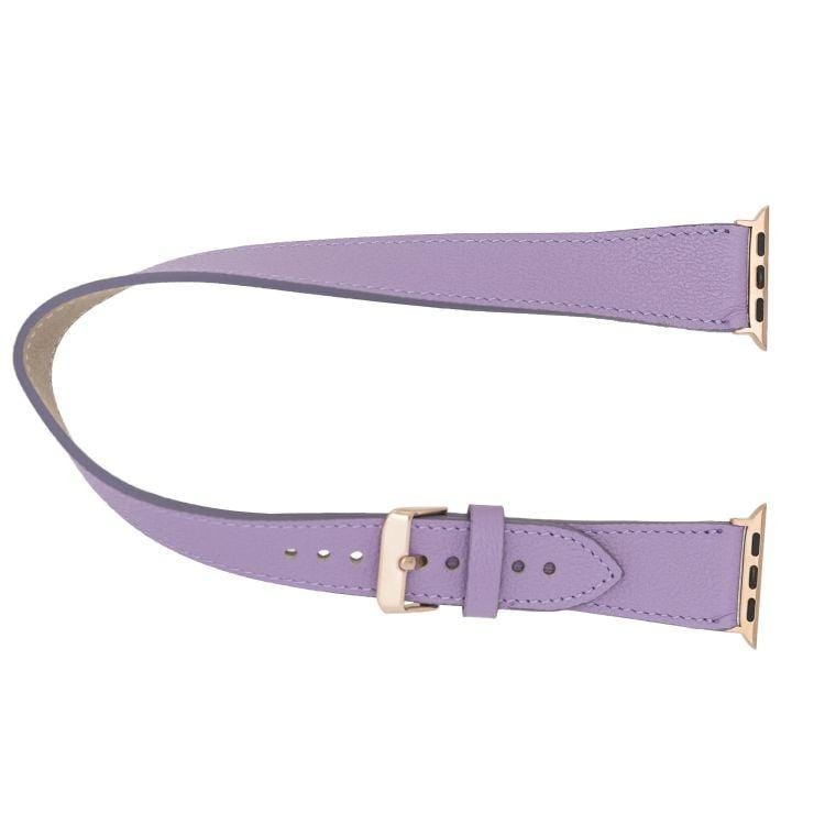 Bouletta Double Tour Leder Watch Band für Apple Watch 38-40mm / 42-44 mm - CP22