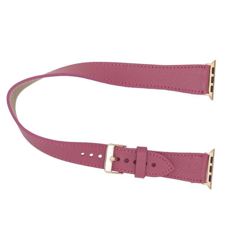 Bouletta Double Tour Leder Watch Band für Apple Watch 38-40mm / 42-44 mm - CP04