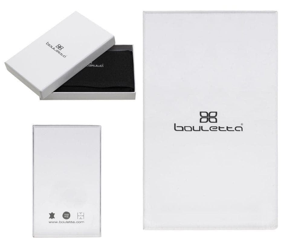 BOULETTA FLEX COVER BACK LEDER CASE MIT KARTENFACH FÜR SAMSUNG GALAXY S21 ULTRA - Grey