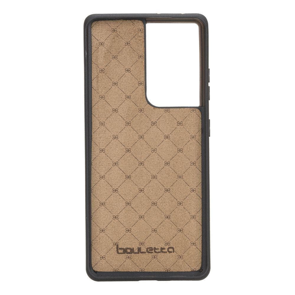 BOULETTA MAGNETISCHE ABNEHMBARE HANDYHÜLLE AUS LEDER MIT RFID-BLOCKER FÜR SAMSUNG GALAXY S21 ULTRA - Red