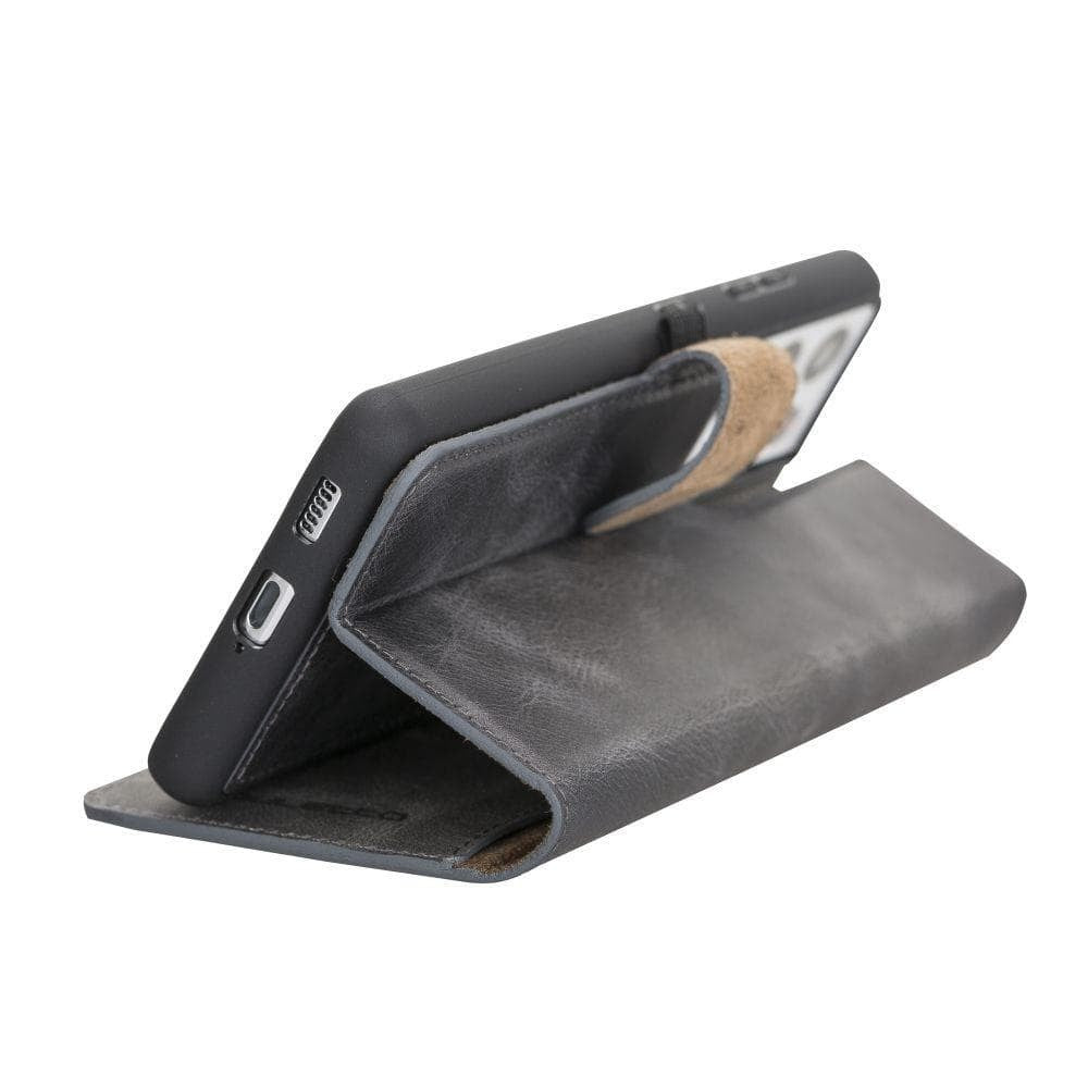 BOULETTA WALLET FOLIO CASE ID SLOT MIT RFID SAMSUNG GALAXY S21 ULTRA - Dark Brown