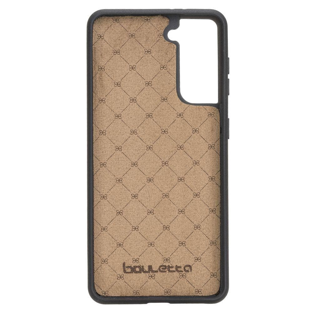 BOULETTA FLEX COVER BACK LEDER CASE FÜR SAMSUNG GALAXY S21 Tiguan Grey