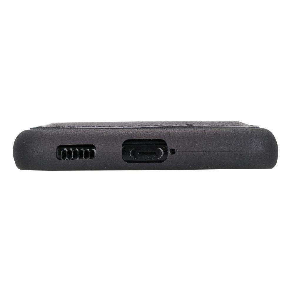 BOULETTA FLEX COVER BACK LEDER CASE MIT KARTENFACH FÜR SAMSUNG GALAXY S21- Gray