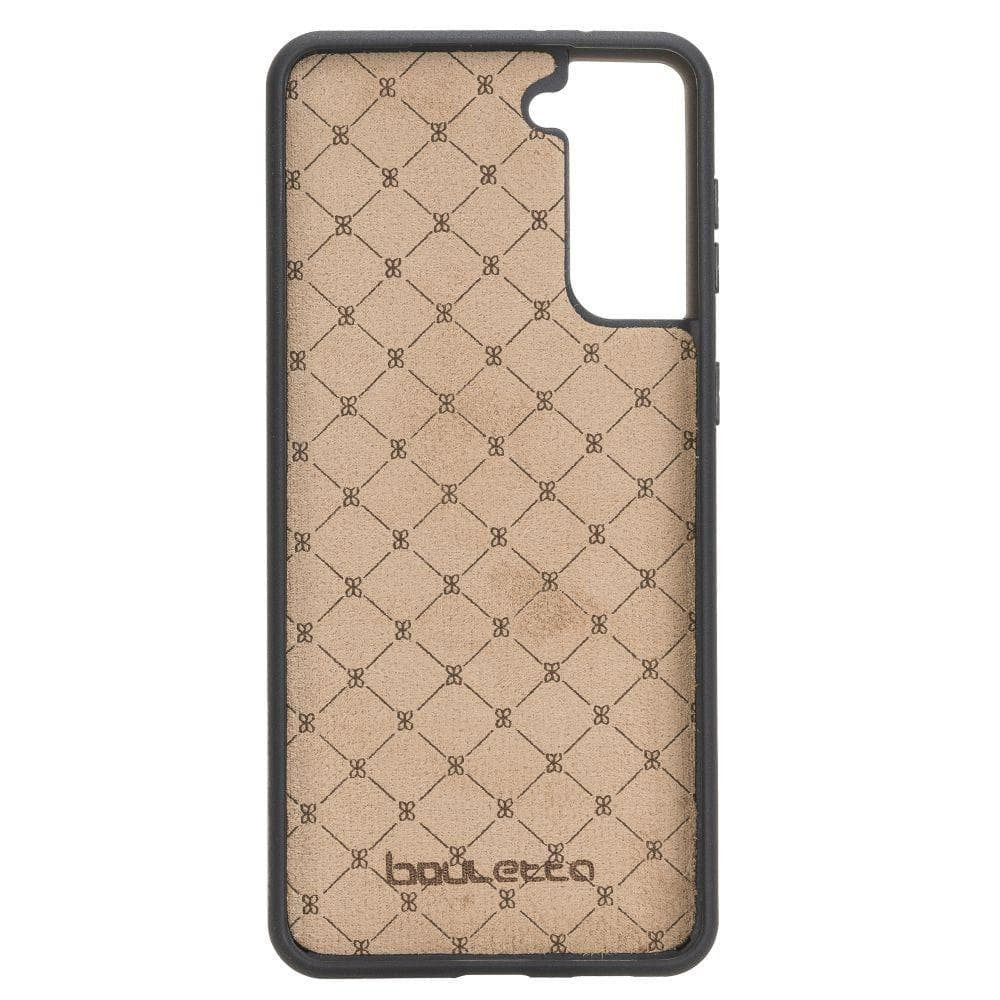 BOULETTA MAGNETISCHE ABNEHMBARE HANDYHÜLLE AUS LEDER MIT RFID-BLOCKER FÜR SAMSUNG GALAXY S21 | Detachable Wallet - Pink