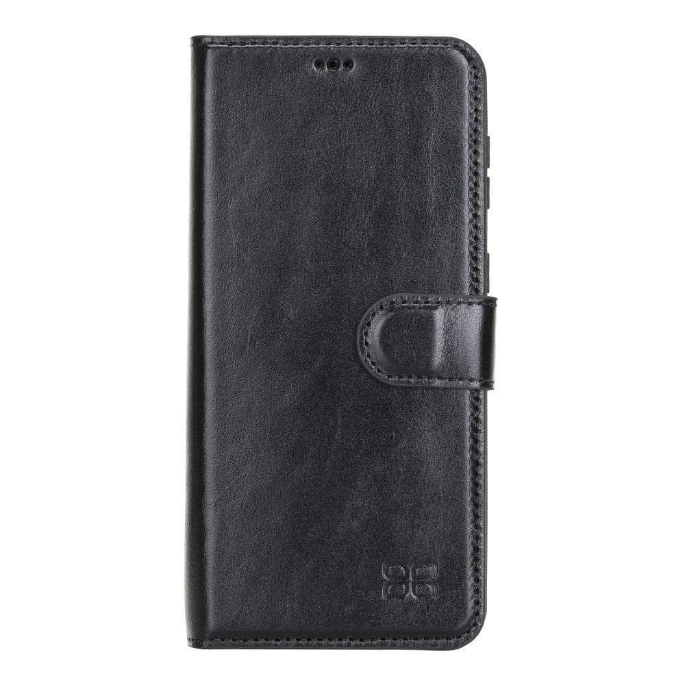BOULETTA MAGNETISCHE ABNEHMBARE HANDYHÜLLE AUS LEDER MIT RFID-BLOCKER FÜR SAMSUNG GALAXY S21- Black