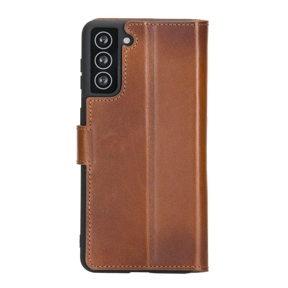 BOULETTA WALLET FOLIO CASE ID SLOT MIT RFID SAMSUNG GALAXY S21 PLUS- Tan