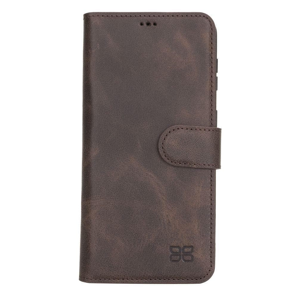 BOULETTA WALLET FOLIO CASE ID SLOT MIT RFID SAMSUNG GALAXY S21 PLUS - Dark Brown