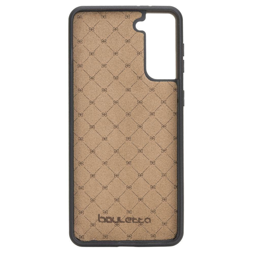 BOULETTA FLEX COVER BACK LEDER CASE MIT KARTENFACH FÜR SAMSUNG GALAXY S21 PLUS - Black