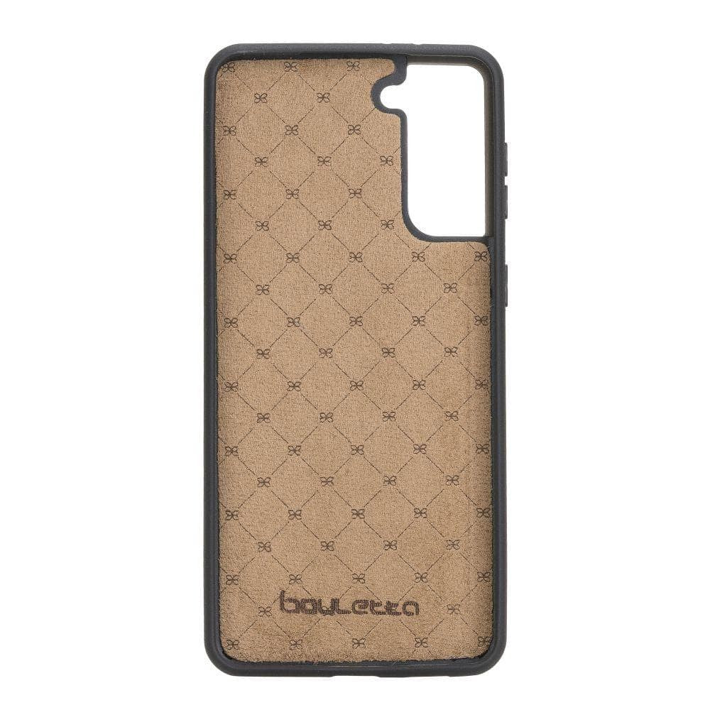 BOULETTA FLEX COVER BACK LEDER CASE MIT KARTENFACH FÜR SAMSUNG GALAXY S21 PLUS - Dark Brown