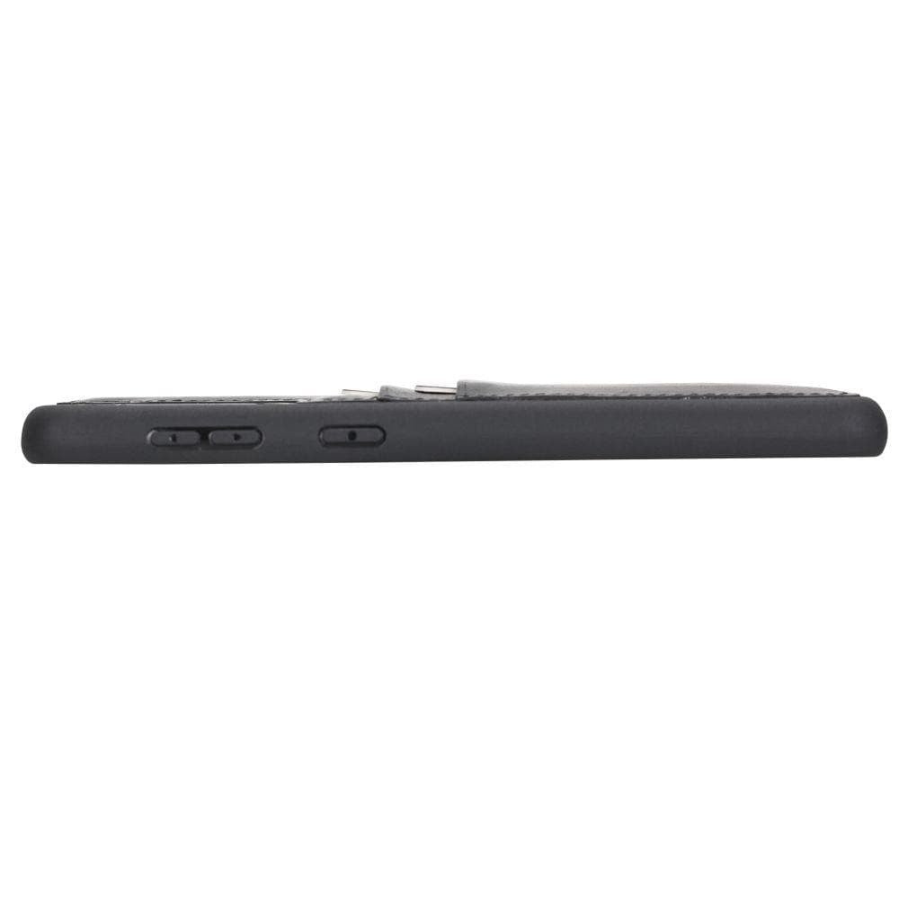 BOULETTA FLEX COVER BACK LEDER CASE MIT KARTENFACH FÜR SAMSUNG GALAXY S21 PLUS- Grey