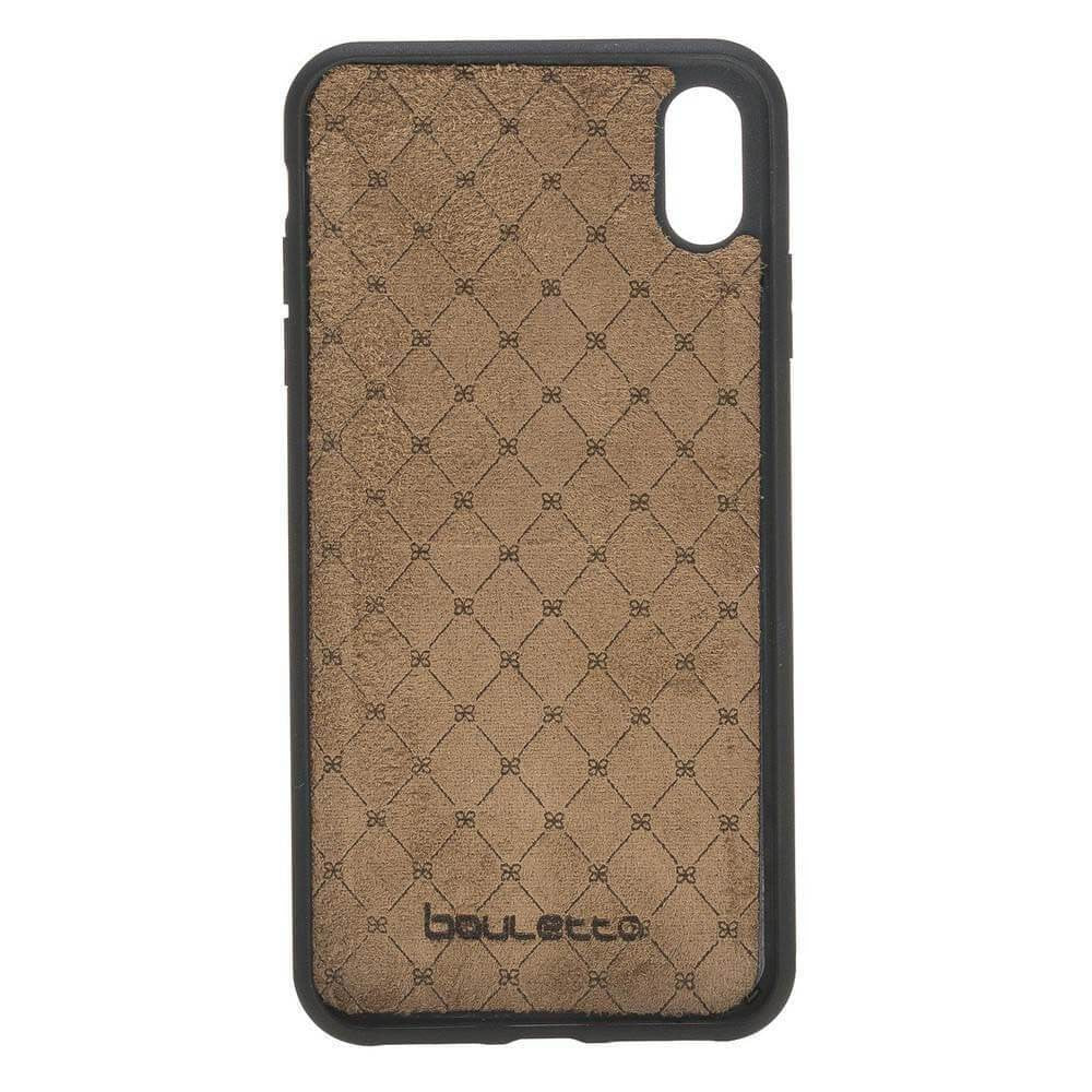 BOULETTA MAGNETISCHE ABNEHMBARE HANDYHÜLLE AUS LEDER MIT RFID-BLOCKER FÜR IPHONE XS MAX -Rustic Black