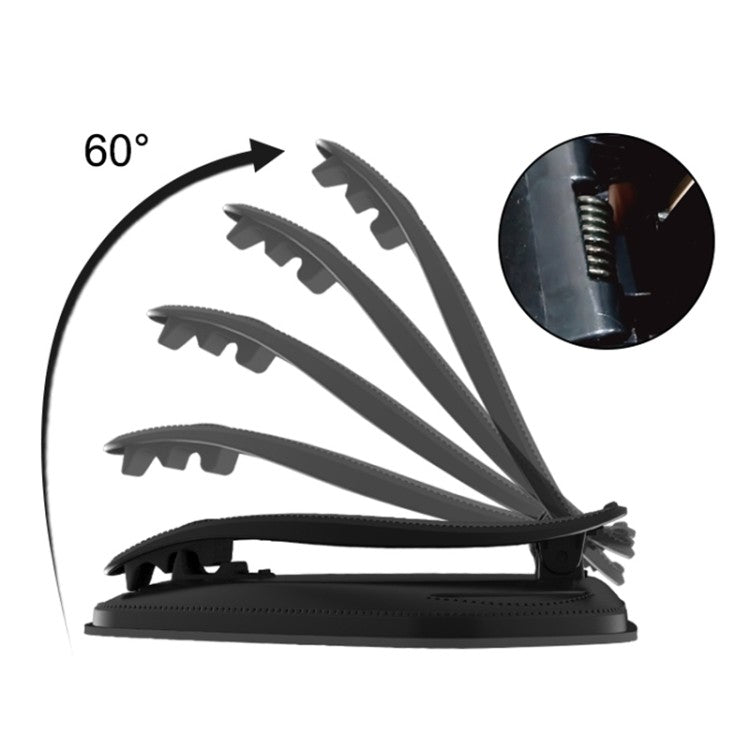 360 Magnetischer Handyhalter Auto Halterung Luminous Schwarz