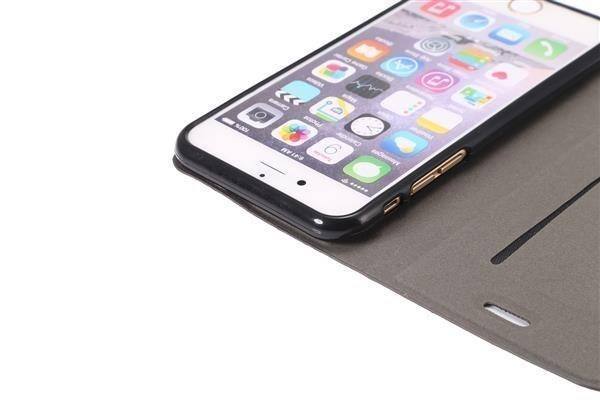 Leder Kreditkarte Etui iPhone 6 Plus