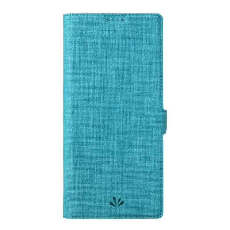 Galaxy S21 Ultra ViLi Stossfeste TPU + PU-Leder-Magnetschnalle Horizontal Flip Case mit Kartenfächern Halter (Blau)