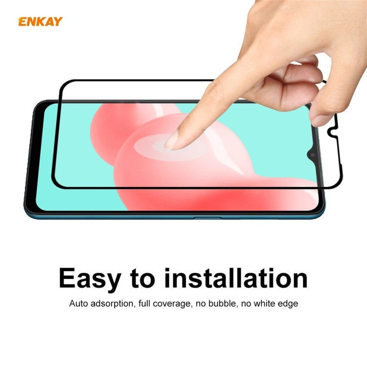 Samsung Galaxy A32 5G Enkay Temperiertes Glas Full-Kleber