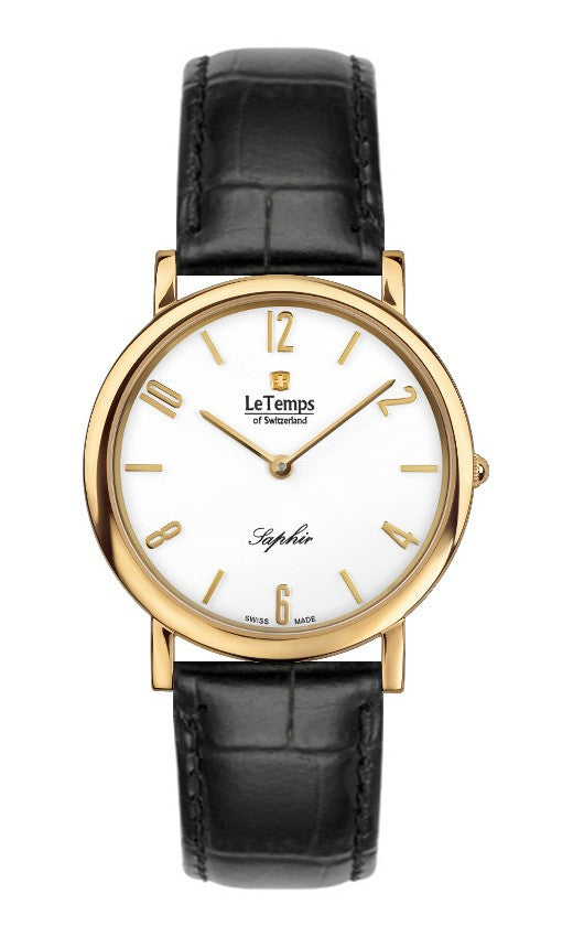 Le Temps Damenuhr "ZAFIRA SLIM SWAROVSKI" Ø 34 mm LT1085.61BL61