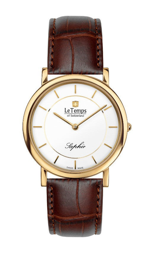 Le Temps Damenuhr "ZAFIRA SLIM" Ø 34 mm LT1085.63BL62
