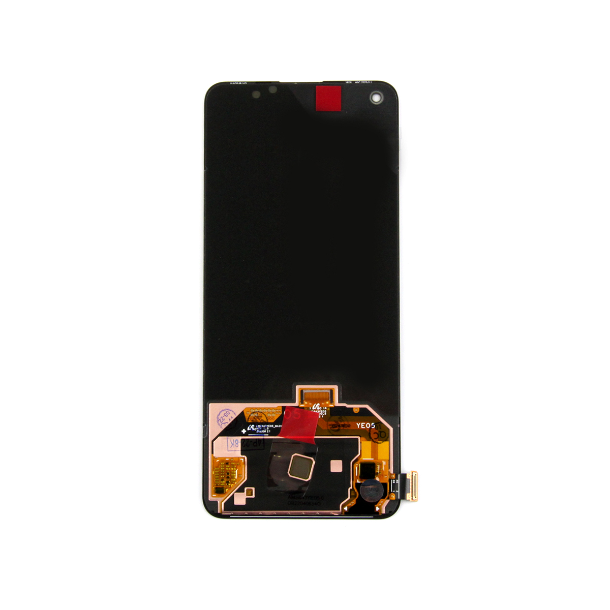 Oppo Reno 6 5G Display und Digitizer ohne Rahmen, Schwarz, OEM