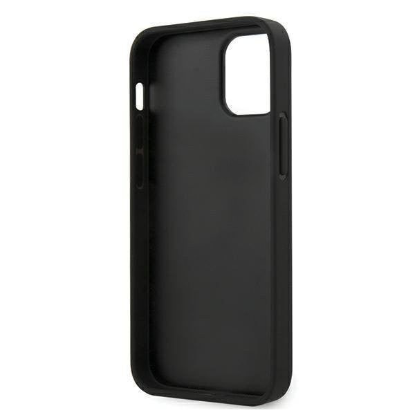 Guess iPhone 12 mini 5,4" Hardcase 4G Stripe Collection braun