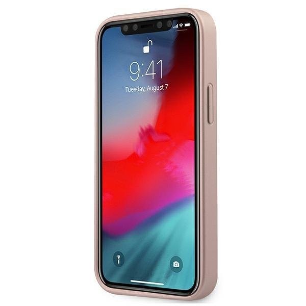 Guess iPhone 12 mini 5,4" Hardcase Irisierend Roségold
