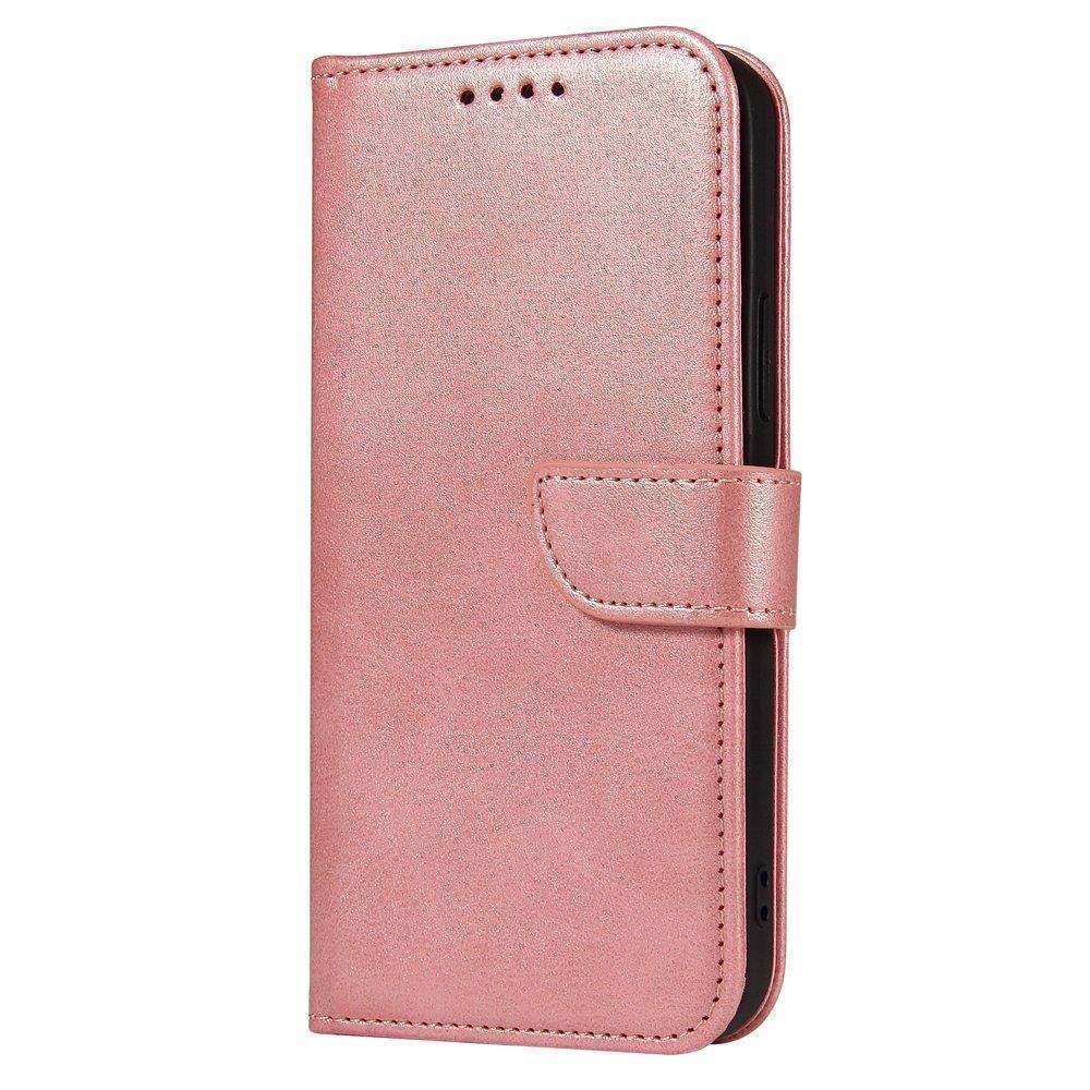 Magnet Case booktype case schutzhülle aufklappbare hülle für Samsung Galaxy A42 5G rosa