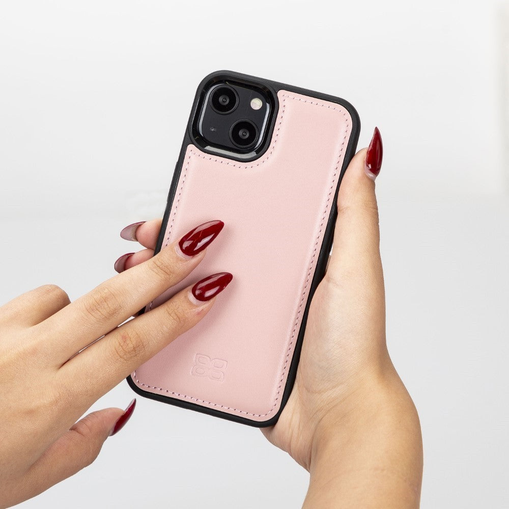 Bouletta Flex Cover Back Leder Case für iPhone 13 Serien